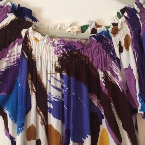 Women’s Matty M Off the Shoulder Top - size small - Picture 6 of 6